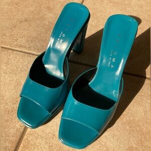 Turquoise Women's Heels